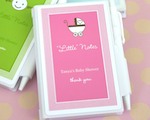 Personalized "Little Notes" Notebook Favors baby favors