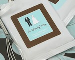 "A Lovely Mix" Personalized Hot Cocoa with optional whisk baby favors